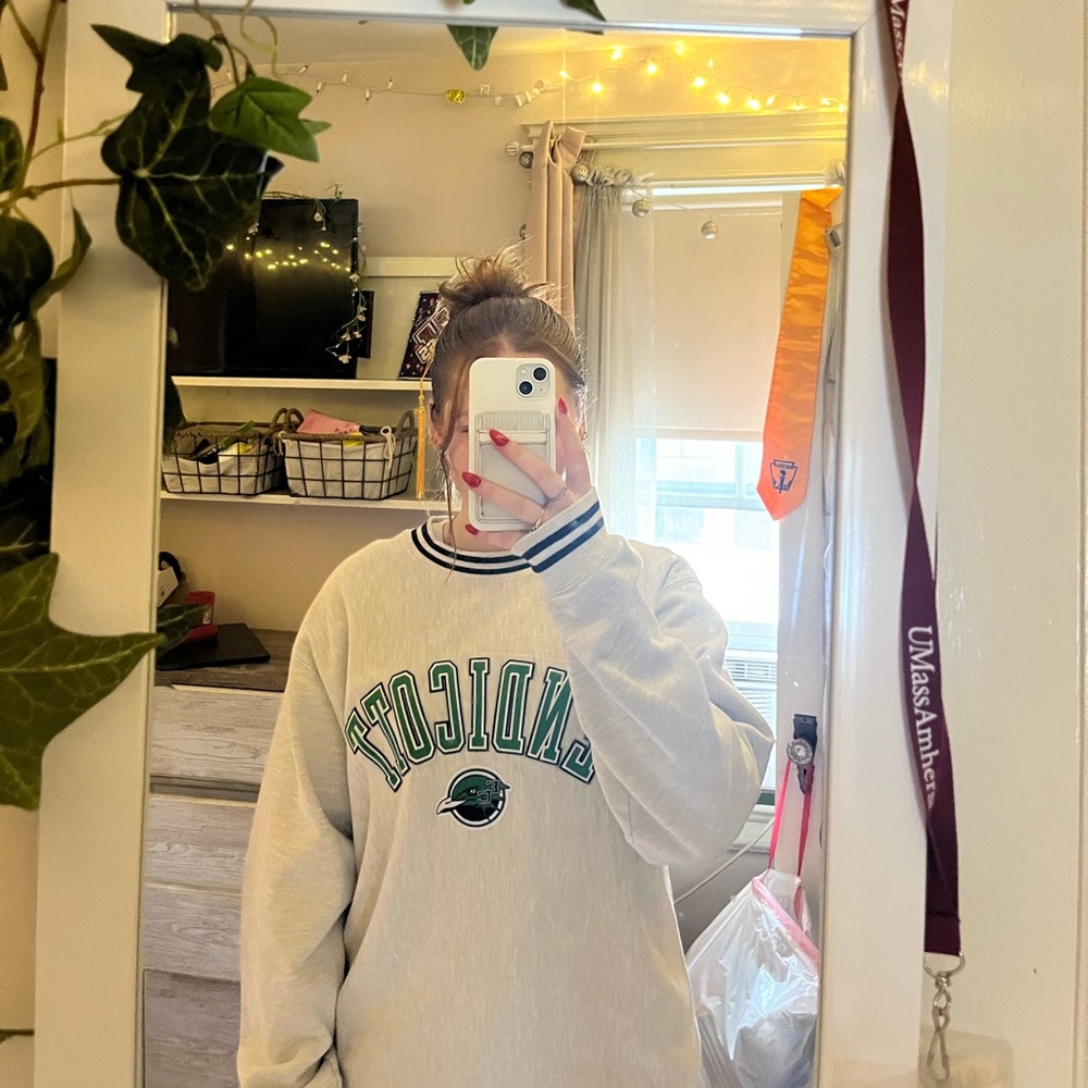 Embroidered Endicott College Crew Neck